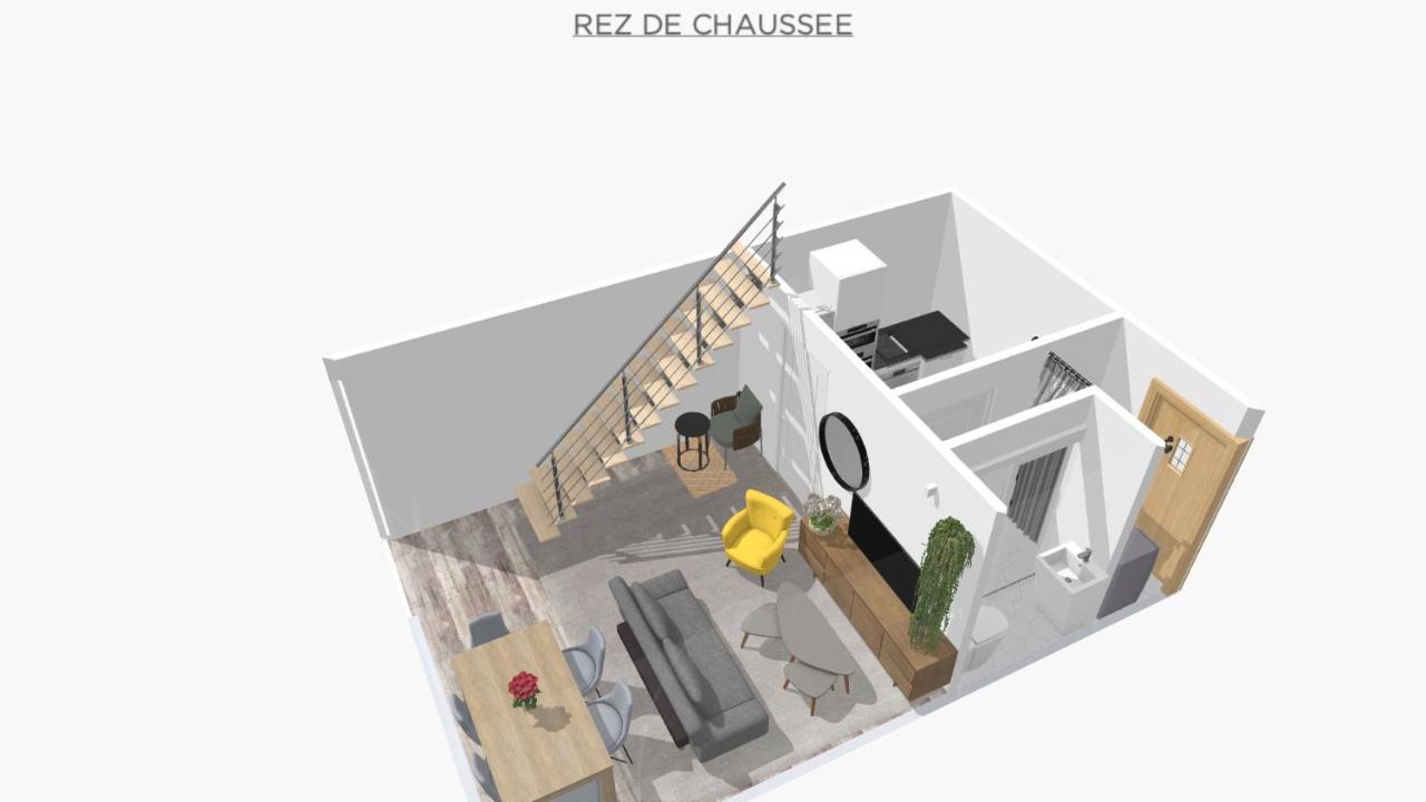 Mona Lisa : Superbe Loft Centre Ville - Parking Gratuit - Wifi Ultra Rapide-Appareil Massage-Netflix-Jeu Societe Troyes Eksteriør billede