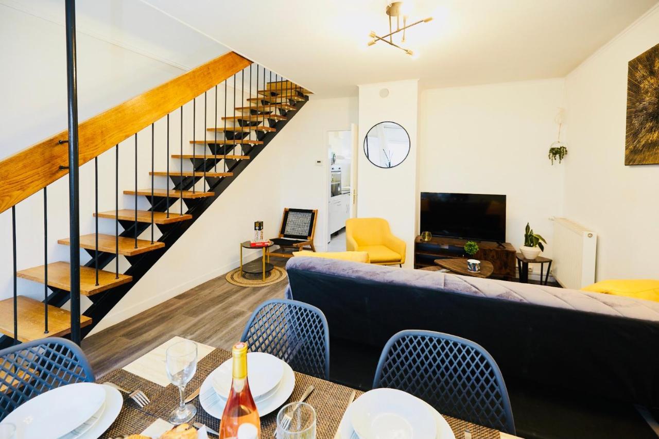 Mona Lisa : Superbe Loft Centre Ville - Parking Gratuit - Wifi Ultra Rapide-Appareil Massage-Netflix-Jeu Societe Troyes Eksteriør billede